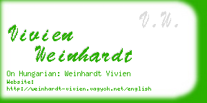 vivien weinhardt business card